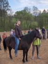 První jarní víkend u koní v Bučovicích