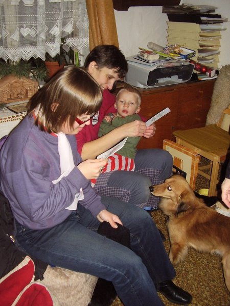 vánoce u koní 2008