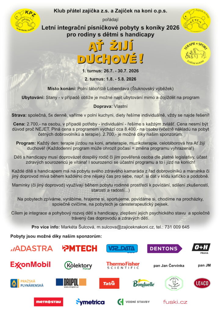 Letní integrační tábor 2026